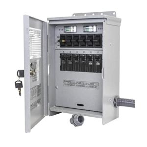 30-Amp 6-Circuit Manual Transfer Switch