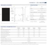 2-Pack 360W 24V High-Efficiency Solar Panels