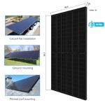 2-Pack 360W 24V High-Efficiency Solar Panels
