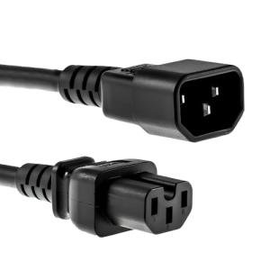 8ft Heavy-Duty AC Power Cord Extension - C14 to C15