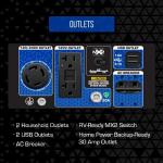 DuroMax XP5500HX Dual Fuel Portable Generator