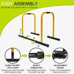 ProsourceFit Heavy Duty Dip Stand Station