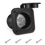 15A Waterproof RV Shore Power Inlet Plug