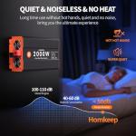 2000W Pure Sine Wave Inverter with USB Ports