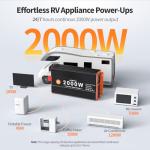 2000W Pure Sine Wave Inverter with USB Ports