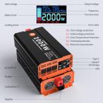 2000W Pure Sine Wave Inverter with USB Ports