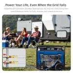 11FT Natural Gas Hose with Quick Connect Fittings