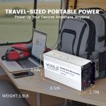 WZRELB 1200W Modified Sine Wave Power Inverter