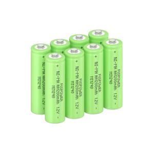 Fuspower 1200mAh Ni-MH AA Rechargeable Batteries - 8 Pack