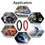 Geosiry 4 AWG 10FT Battery Cable Set