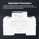 110V Automatic Transfer Switch with LED Display