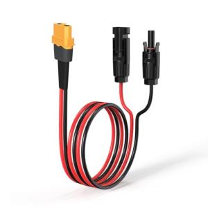 ELFCULB 10AWG XT60 Solar Extension Cable - 2FT