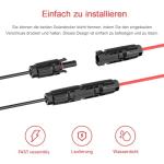 ELFCULB 10AWG XT60 Solar Extension Cable - 2FT