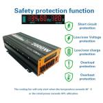 2000W Pure Sine Wave Power Inverter with LCD