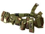 Tactical Utility Hunting Belt, 10-in-1 Camouflage