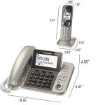 PANASONIC Corded/Cordless Phone System with 3 Handsets