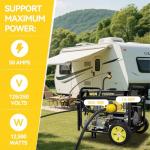 50 Amp RV Plug Adapter with Locking Ring