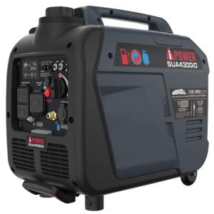 A-iPower 4300W Dual Fuel Portable Inverter Generator