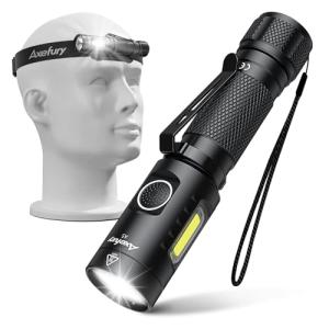 Axefury Magnetic LED Flashlight with 6 Modes