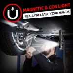 Axefury Magnetic LED Flashlight with 6 Modes