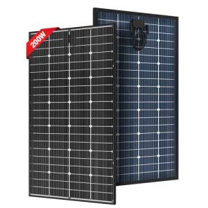 JJN 200W Bifacial High Efficiency Solar Panel
