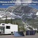 JJN 200W Bifacial High Efficiency Solar Panel