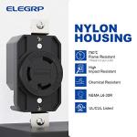 ELEGRP 30Amp Twist Lock Receptacle for Generators