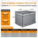 Heavy Duty Generator Cover with 360° Protection
