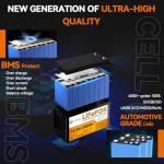 BtrPower 12V 200Ah Lithium Battery for Energy Storage