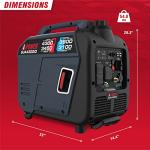 A-iPower 4300W Dual Fuel Portable Inverter Generator