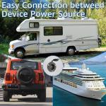 15A NEMA 5-15 Shore Power Plug with Extension Cable