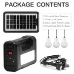 Portable Solar Power Station for Home and Camping
