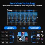 TAGEEBLU 400W Pure Sine Wave Car Inverter