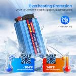 TAGEEBLU 400W Pure Sine Wave Car Inverter