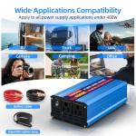 TAGEEBLU 400W Pure Sine Wave Car Inverter