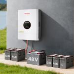 VEVOR 6000W Hybrid Solar Inverter with MPPT Controller