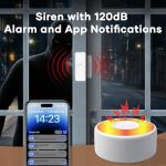 Tolviviov WiFi Smart Home Alarm System Kit