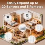 Tolviviov WiFi Smart Home Alarm System Kit