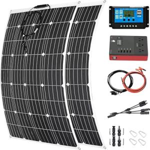 600W Flexible Solar Panel Kit for RV Camping