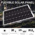 600W Flexible Solar Panel Kit for RV Camping