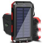 20000mAh Waterproof Solar Power Bank for Camping