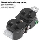 Garosa Industrial 20A Double Plug Generator Socket