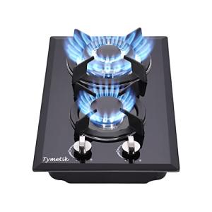 Tymetik 12" Dual Fuel 2-Burner Cooktop