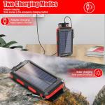 20000mAh Waterproof Solar Power Bank for Camping