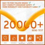 Tellegloww 1ft 30A to 50A Welder Adapter Cord