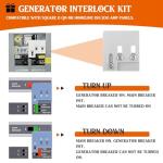 30 Amp Generator Cord and Inlet Box Combo