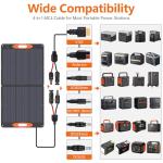 SOKIOVOLA 110W Portable ETFE Solar Panel Charger