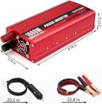 Cantonape 1000W/2000W Power Inverter with USB Adapter
