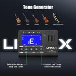 Linrax MT1 Digital Metronome and Tuner for All Instruments