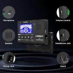 Linrax MT1 Digital Metronome and Tuner for All Instruments